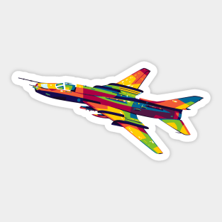 SU-22M Flying Sticker